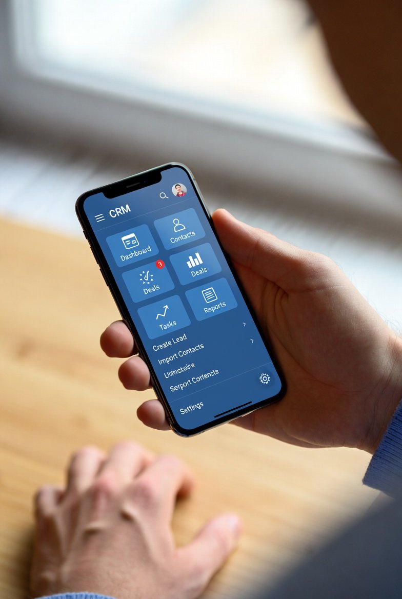 What is CRM software showing centralized customer data, interactions, and sales pipeline in one system