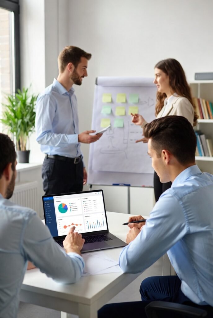 All-in-one CRM vs separate CRM and project management decision matrix